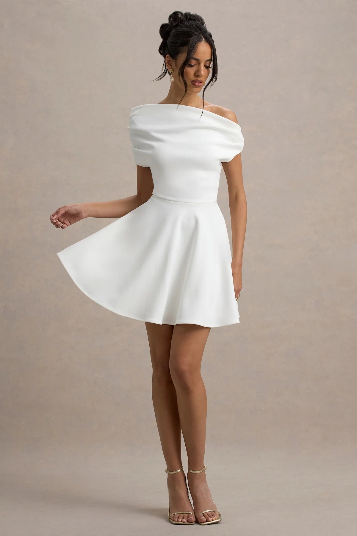One-Shoulder Mini Dress