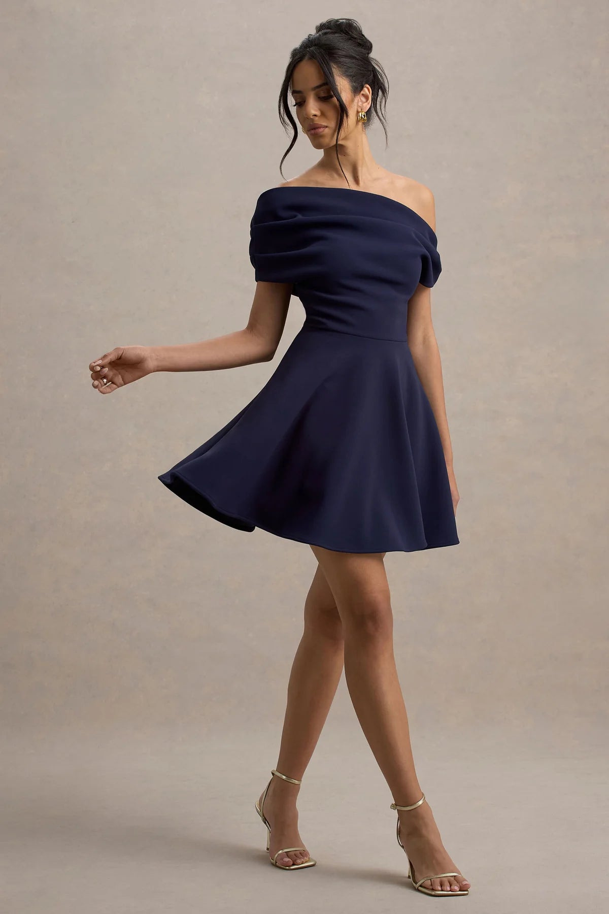 One-Shoulder Mini Dress