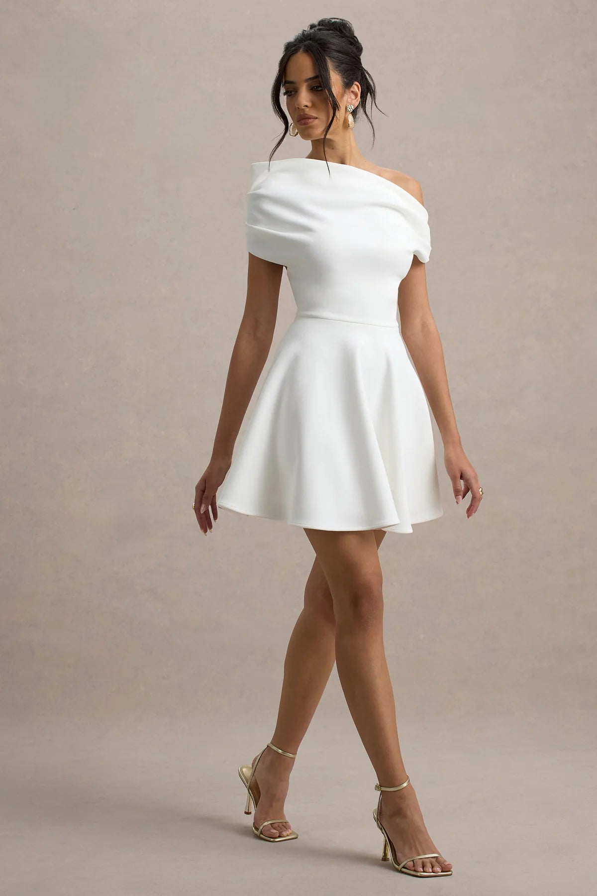 One-Shoulder Mini Dress