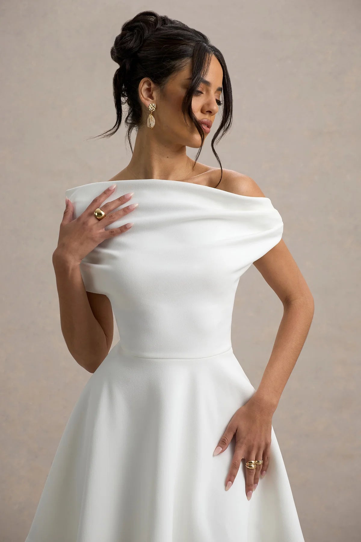 One-Shoulder Mini Dress